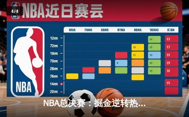 NBA总决赛：掘金逆转热火，约基奇三双成就卫冕之路 - 4