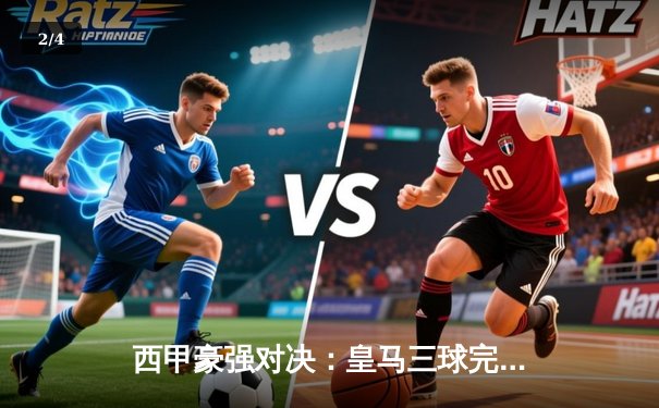 西甲豪强对决：皇马三球完胜巴萨，本泽马上演帽子戏法 - 2